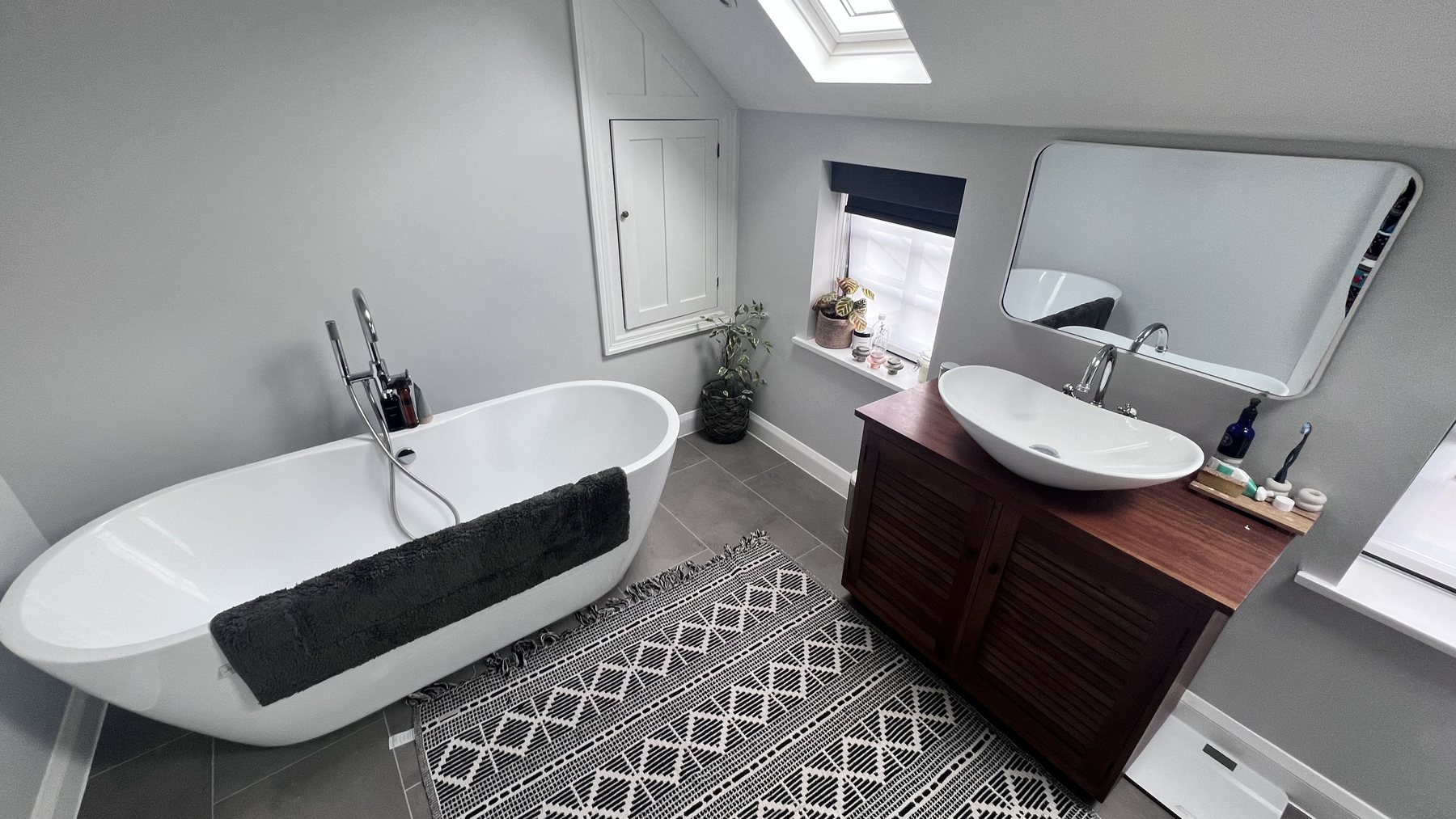 Refurbished bathroom at Eastgate House